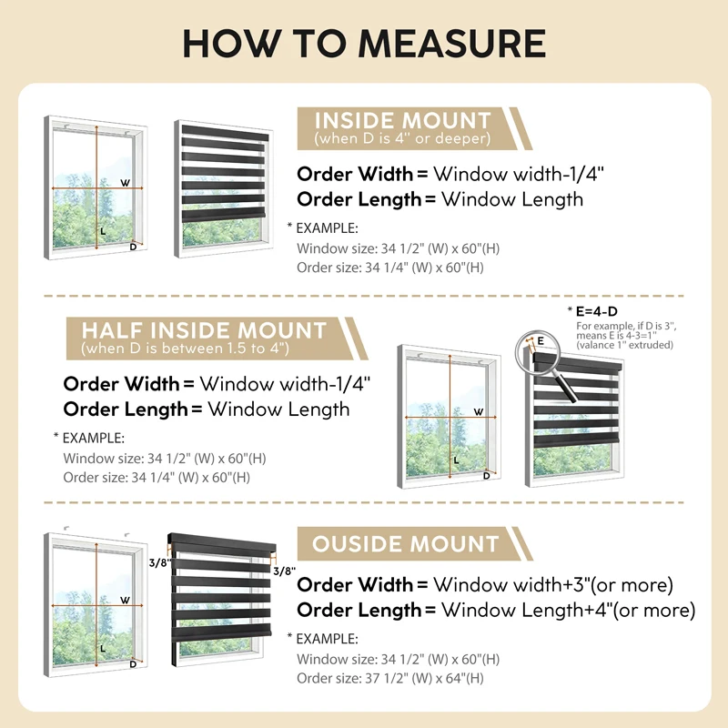 SmartMatters Motorized Zebra Shades for Windows, Day Night Blackout Roller Blinds for Livingroom, Bedroom, Door, Custom Sizes