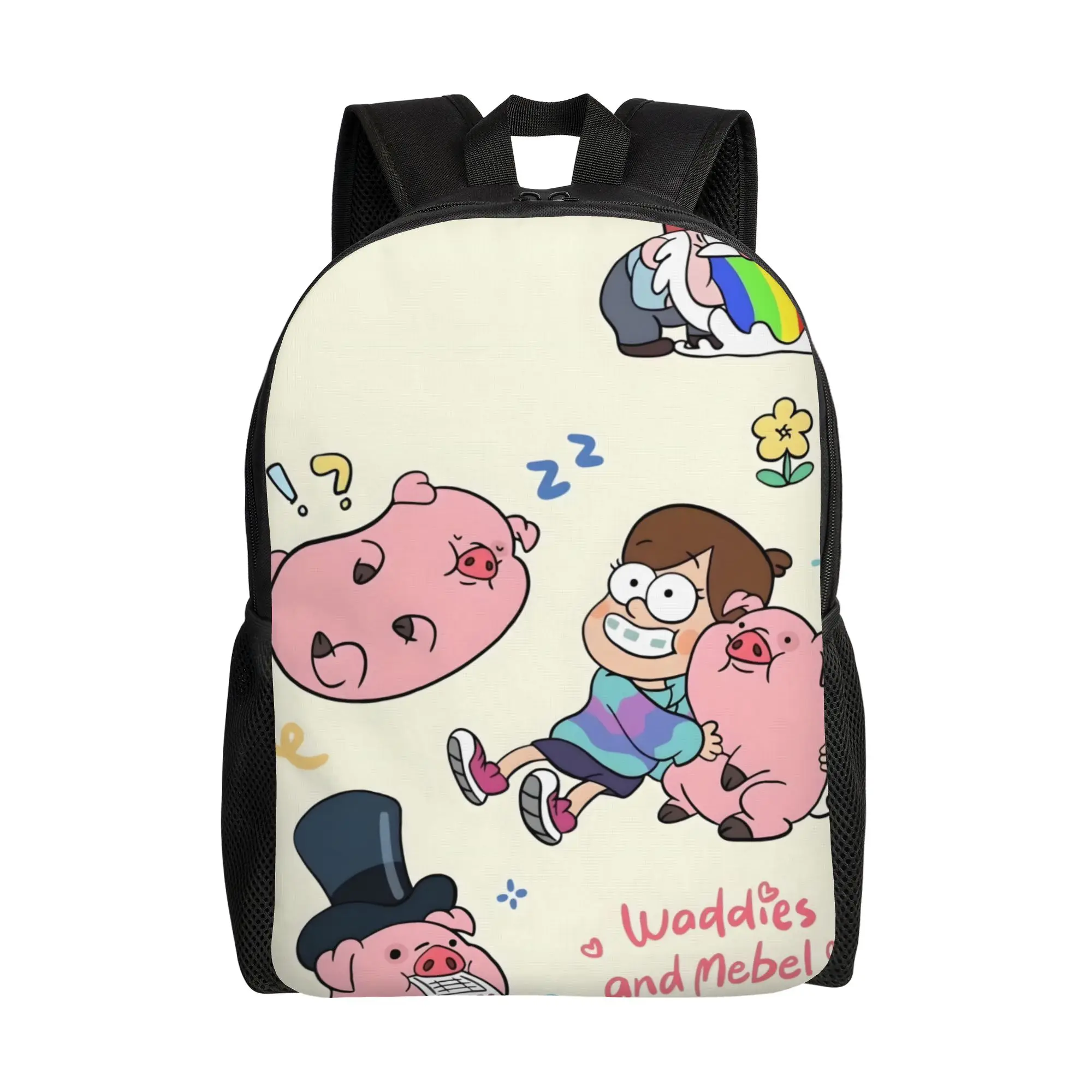 

1Piece Disney Friend Laptop Bag Gravity Falls Teenager Backpack New Semester Starts