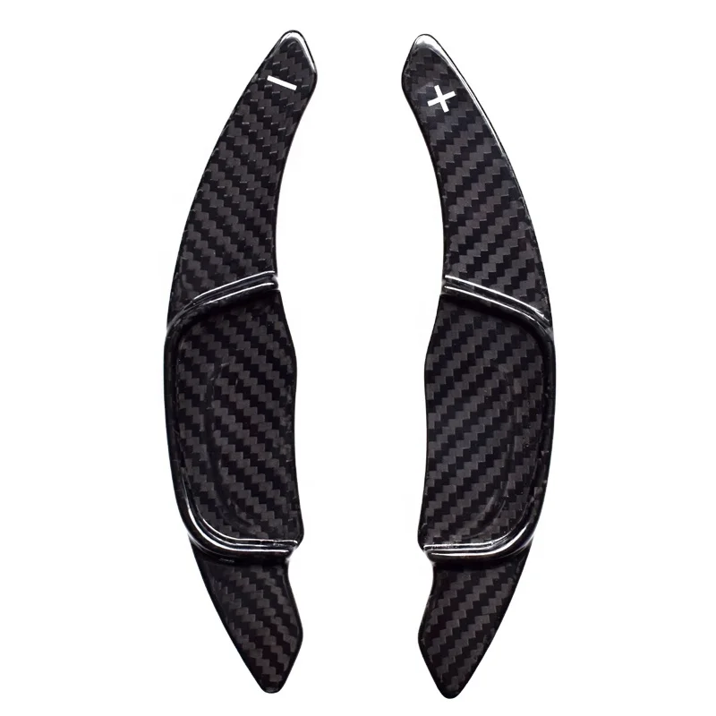 

Shift Paddle Glossy Carbon Fiber Paddle Shift Extension for Golf MK7 GTI R Scirocco Steering Wheel