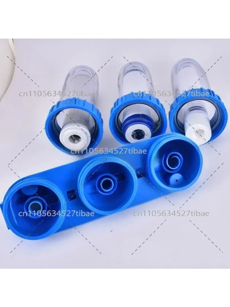 10 Inch 3 Stage Water Filter Cartridge Replacement for Kitchen Household Water Purifier Filter Element