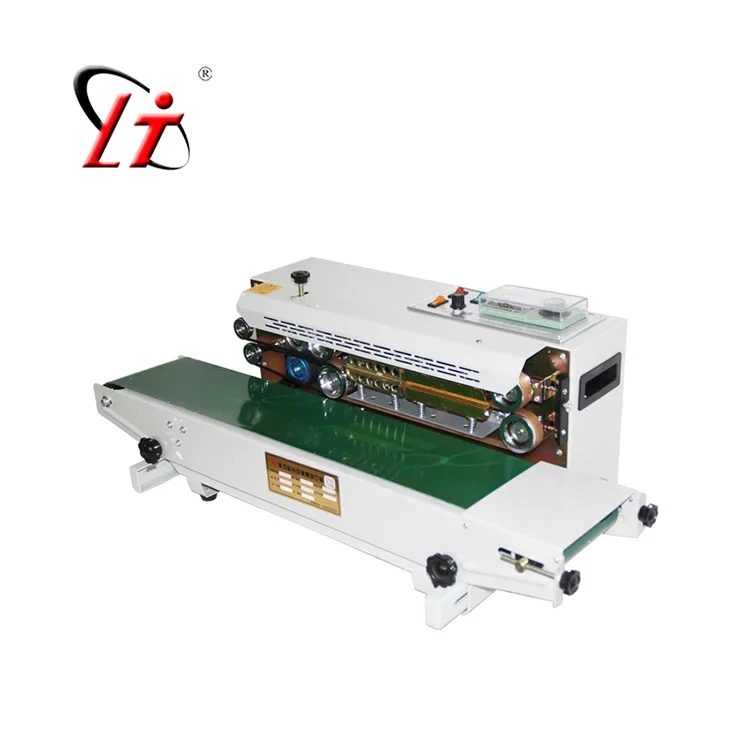 

FR-900 Automatic continuous plastic bag heat sealer sealing machine for aluminum foil plastic bag