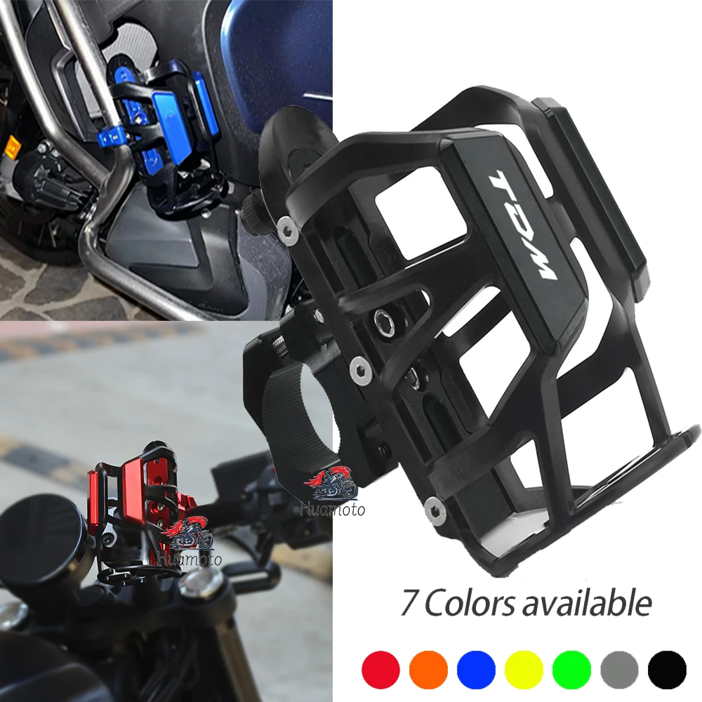 

Logo For YAMAHA TDM850 TDM900 TDM 850 900 All Years CNC Accessories Beverage Water Bottle Drink Cup Holder Motorcycle