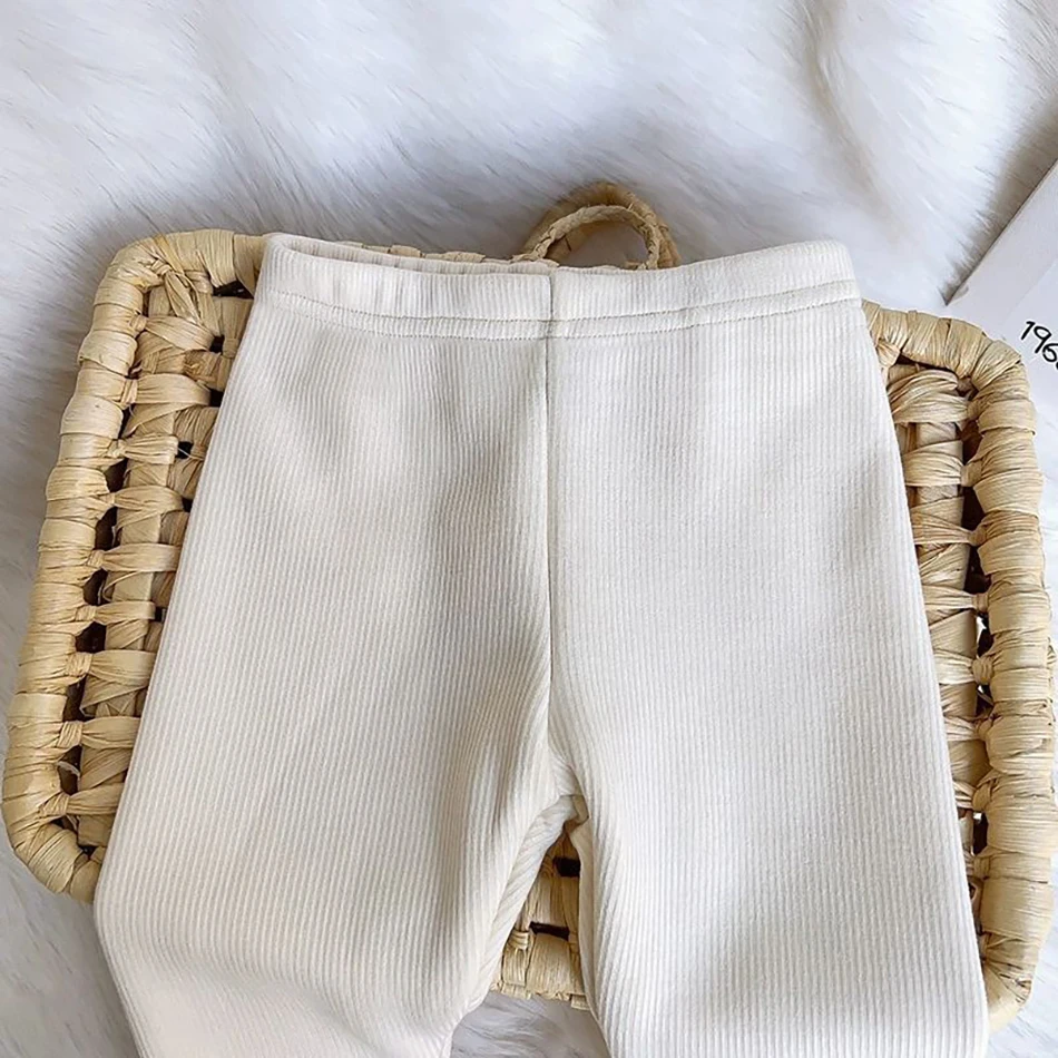 الفتيات الشتاء صوف مبطن السراويل الكورية موضة القلب طباعة سليم صالح السراويل الحرارية للطفل طفل أطفال أبلى طماق الدافئة #6