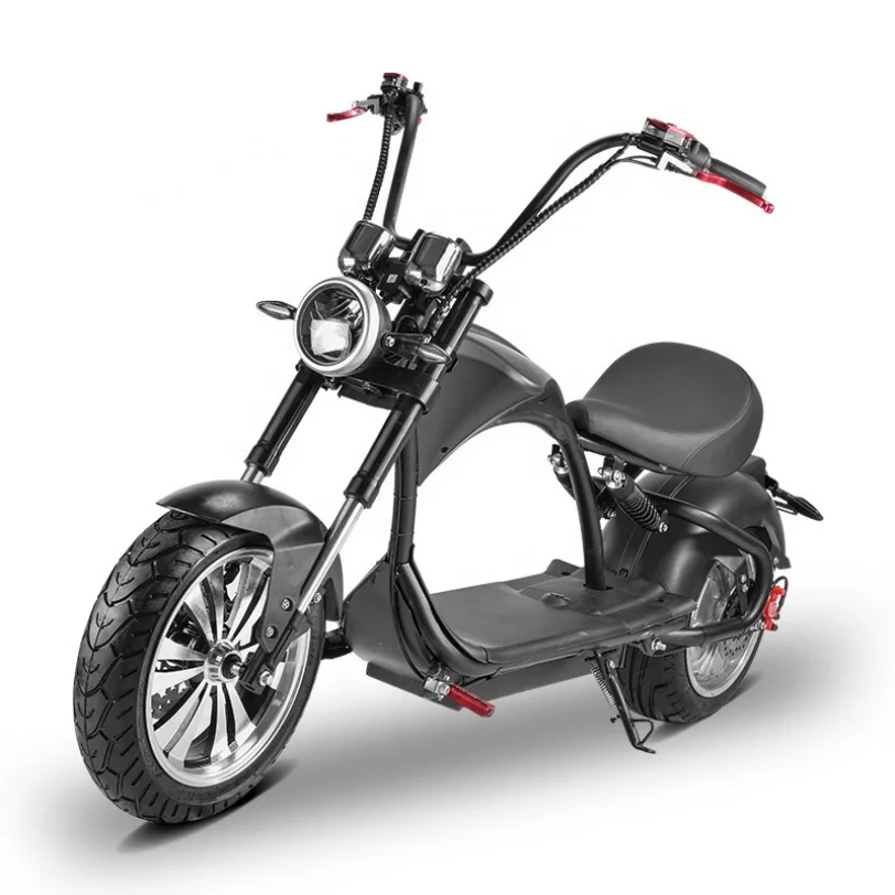 RRE Factory direct sales 2000W high-power electric scooter, equipped with 60V lithium battery, 12-inch front wheels, 17-inch rea