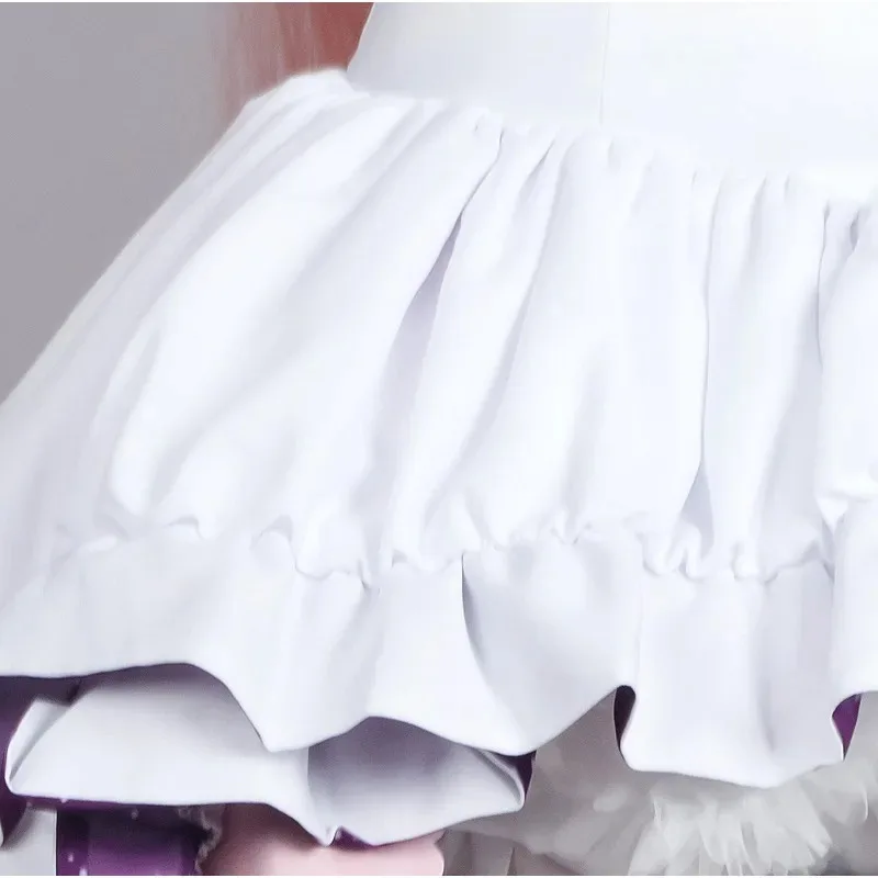 أزياء أنيمي Puella Magi Madoka Magica Kaname Madoka الذهبية التأثيرية أزياء المعركة الموحدة فستان الملاك ملابس الفتيات لحفلات الكرنفال