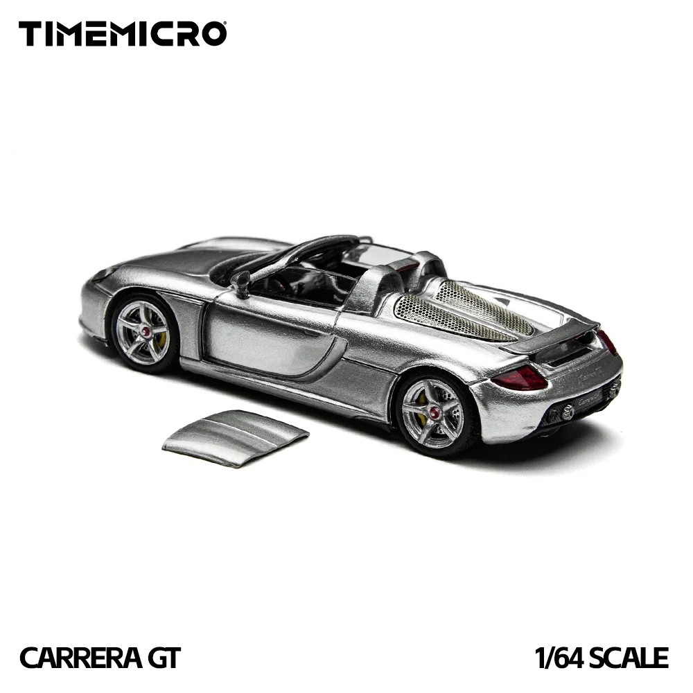 *Pré-venda* TimeMicro1:64 GT Sliver Modelo de Carro em Liga de Simulação para Hobby, Colecionáveis e Exibição