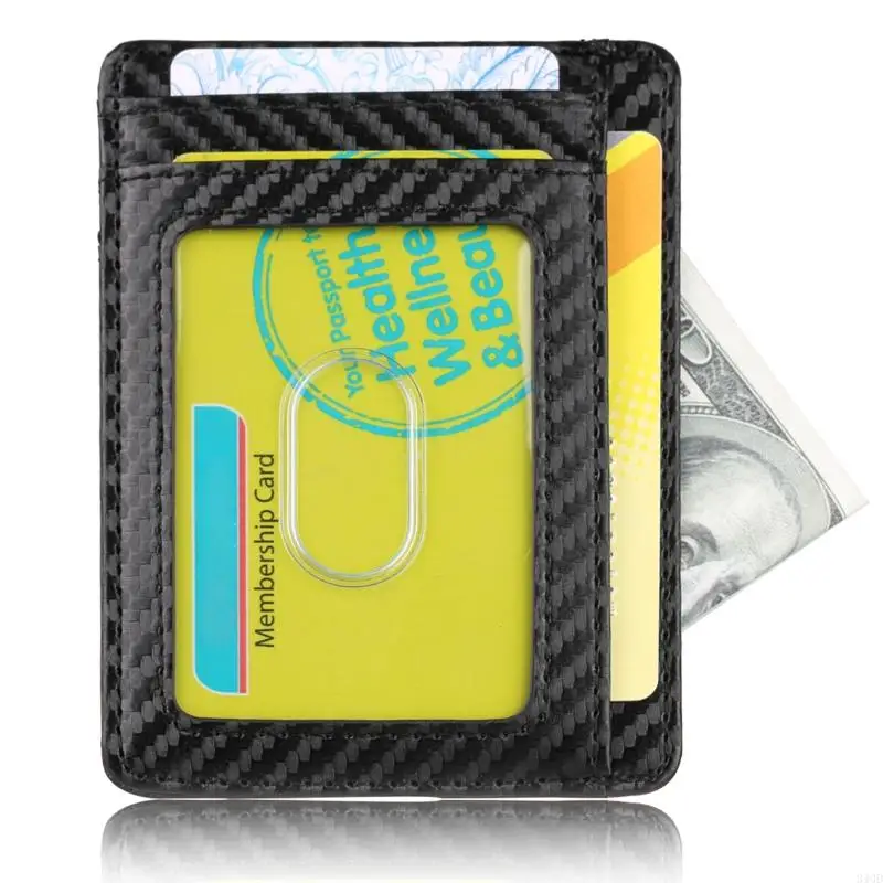 

340D Wallets for Men & Women RFID Front Pocket Leather Card Holder Wallet