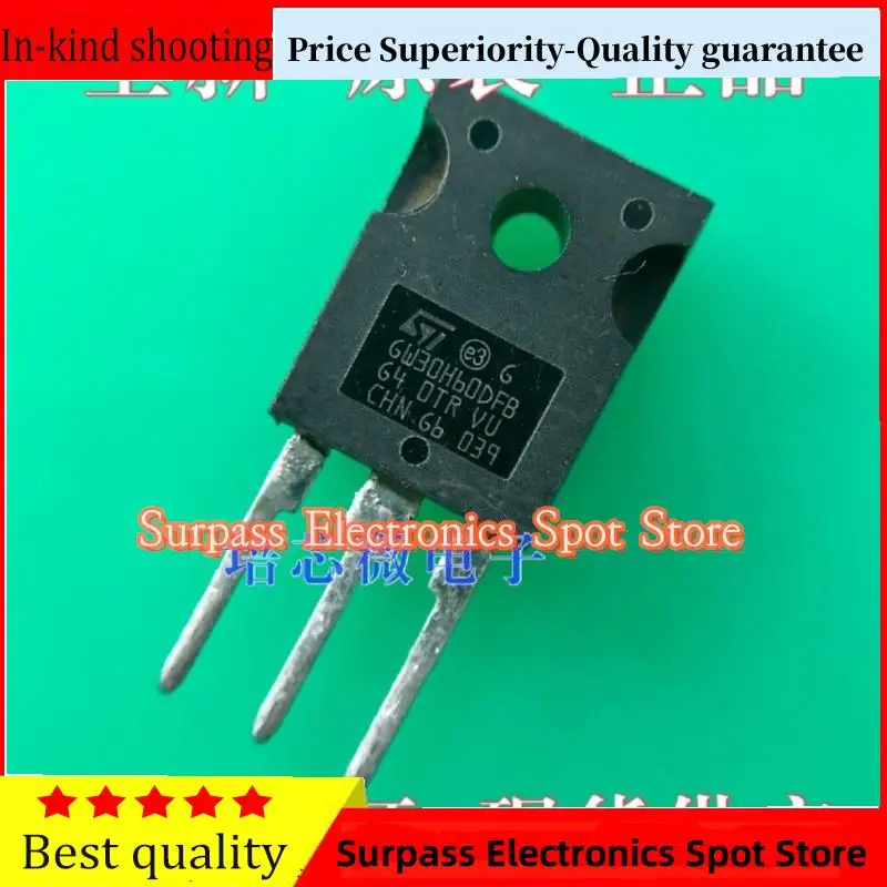 

10PCS-100PCS GW30H60DFB IGBT TO247 600V 60A Price Superiority-Quality guarantee