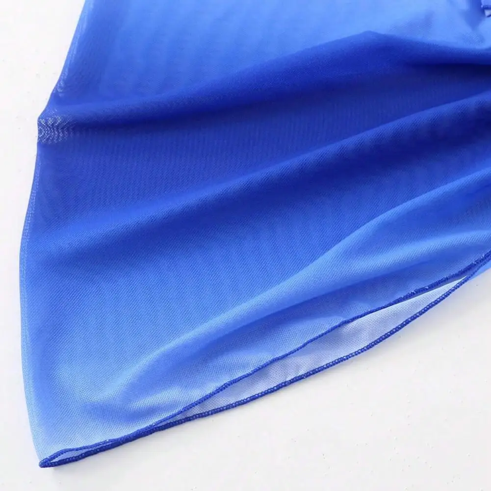 المرأة الشاطئ شير التستر تنورة التدرج اللون الشيفون بيكيني التفاف تنوعا وشاح ملابس السباحة شال السيدات واقية من الشمس التستر