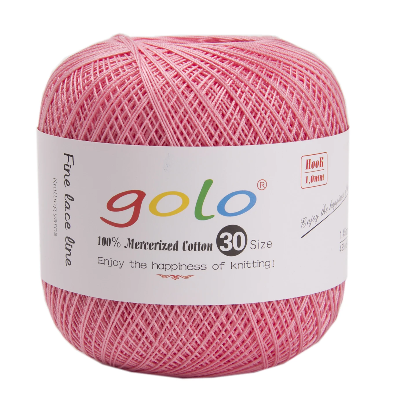 GOLO Crochet Thread Size 30 Lace Yarn for Hand Knitting Crochet Yarn for Knitting