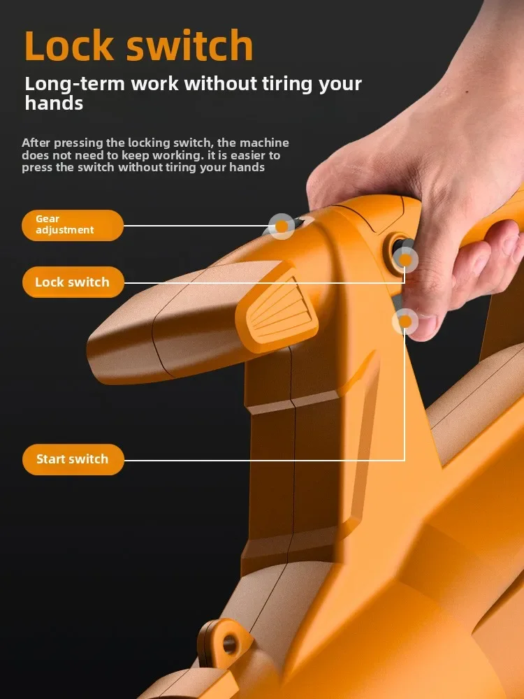 Ventilatore da 220 V, potente ventilatore, soffiatore per foglie di neve per collettore di polveri industriale ad alta potenza