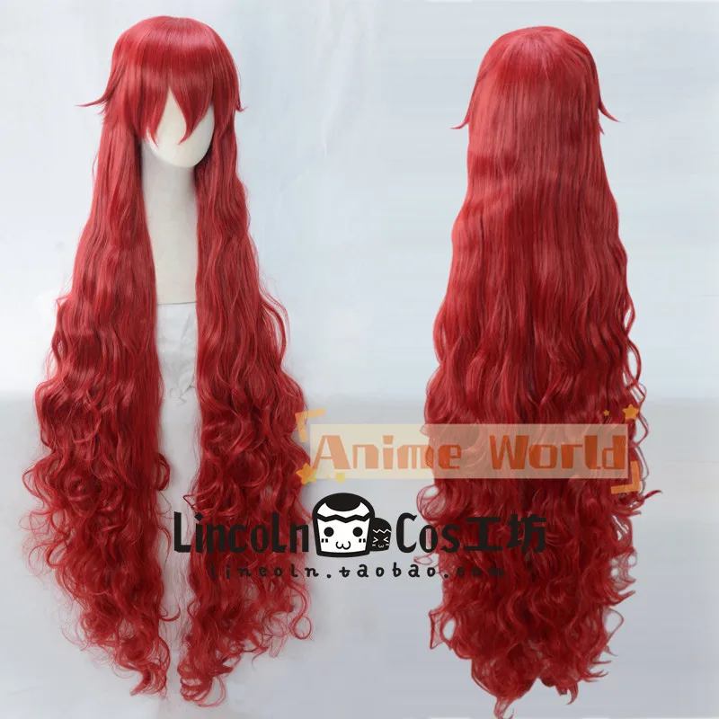 

Anime Padparadscha Cosplay Wig Halloween Carnival Party Props Synthetic Hair Heat Resistant Fiber + Wig Cap