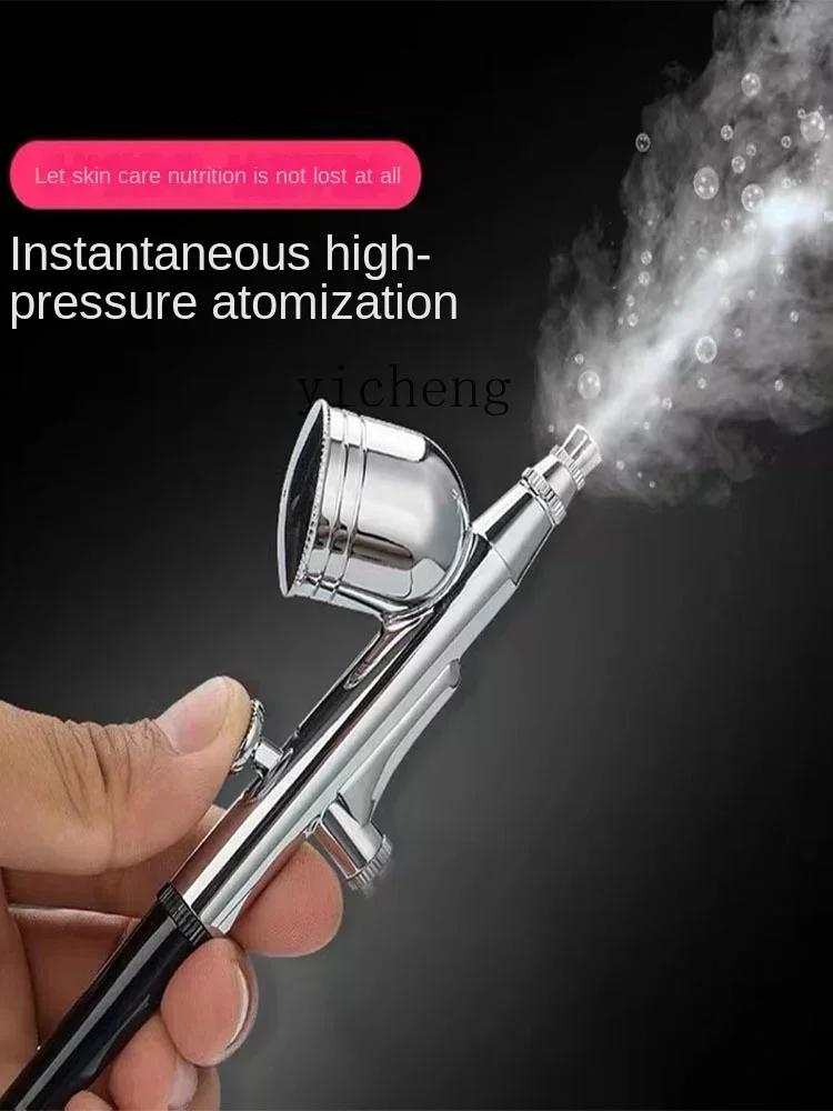 Nano Oxygen Injection Machine High Pressure Moisturizing Spray Anti-Aging Face Inductive Therapeutical Instrument