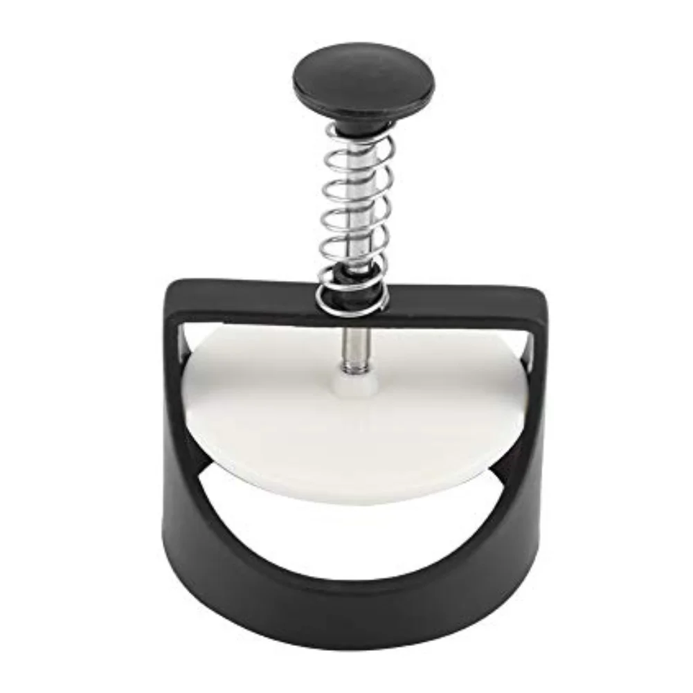 الفولاذ المقاوم للصدأ همبرغر الصحافة 17x11x11 سنتيمتر البلاستيك جهد برغر تشكيل توفير الوقت قطع غيار أدوات لطها المطبخ