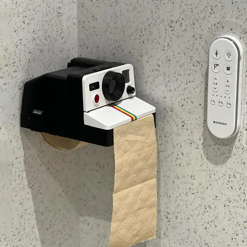 浴室トイレットペーパーホルダー壁掛けティッシュボックス収納ボックスロールトイレットペーパーオーガナイザー和風家庭用掃除道具