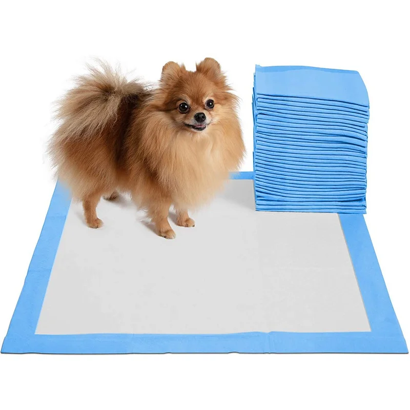 [EU-Lager] 100 Stück Haustierwindeln 45*60cm Katzen- und Hundewindeln Super Saugfähige Haustierwindel Hundeurinmatte Schnell Trocknende Einweg-Urinunterlage – Detail 4
