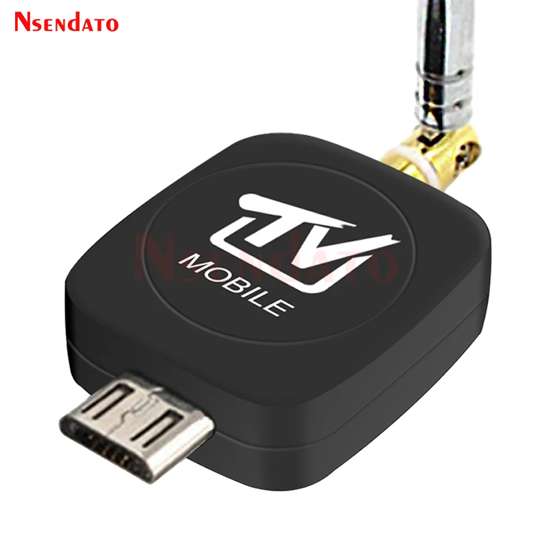 Receptor de sintonizador de TV móvil Digital, Dongle con Antena Digital, Micro USB, DVB, DVB-T, para Android, teléfono móvil, tableta, HDTV
