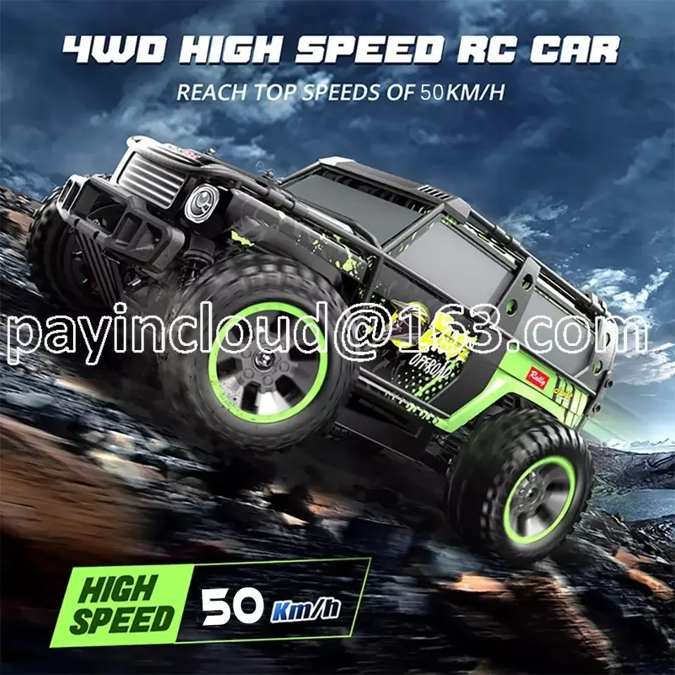 Popular RC Car with High Speed Brushless 204E Remote Control 4x4 Crawl Vehicle Racing Drift Car