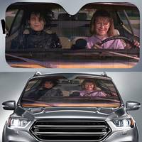 Edward Scissorhands and Peg Boggs Car Sun Shade Car Windshield  Car Accessories Car Sun Umbrella Car Sun Visor