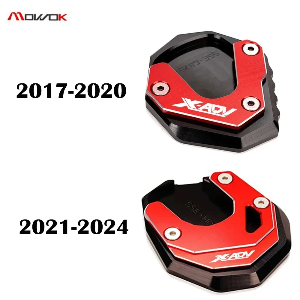 For Honda X ADV XADV 750 XADV750 2017-2024 2020 2021 Motorcycle Accessories Side Stand Kickstand Enlarger Pad ABS Sensor Guard