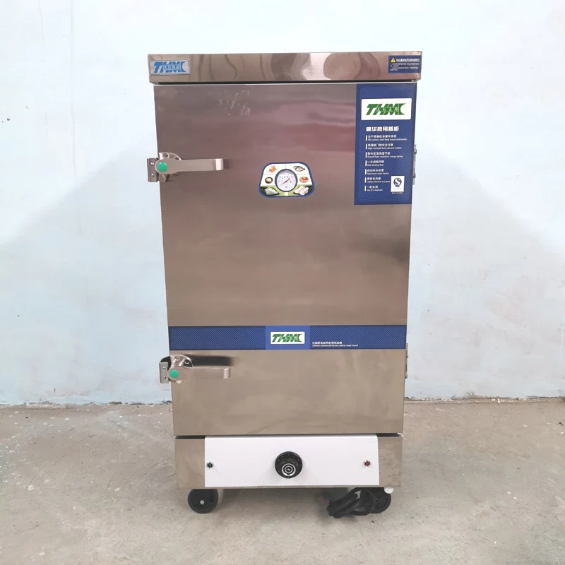 Электрическая пароварка для риса, коммерческое оборудование для приготовления пищи в ресторане из нержавеющей стали, паровой рисовый шкаф