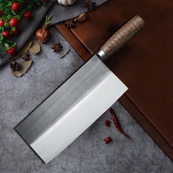 Forged Cleaver Kitchen Chinese Slicing Knife Sushi Filleting knife Butcher Knife Meat Cooking Cutter