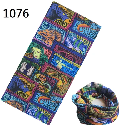 1050-1100 Fashion Bufanda Tubular Hijab Camo Bandana Scarf Seamless Neck Tube Bandana Standard Size 48*25cm Men Bandana