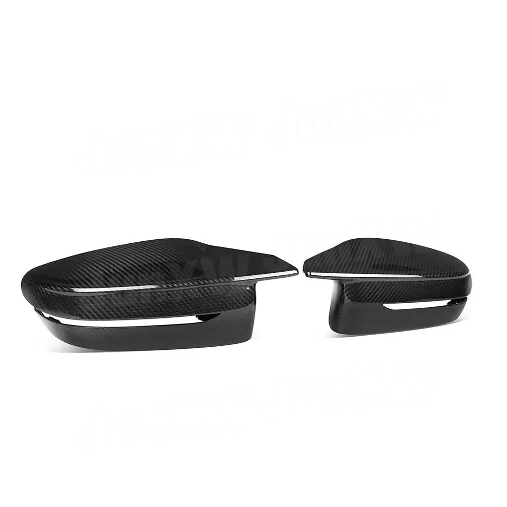 Carbon Fiber Side Rearview Mirror Cover Caps Mirror Trim Case Car Bodykits for BMW 2 3 4 Series G42 G20 G22 G23 G26 2020+