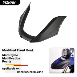 Lip Extension Front Fairing Mudguard Enlarger Beak Extenda For BMW R 1200 GS R1200 Oil Cooled R1200GS 2008 2009 2010 2011 2012