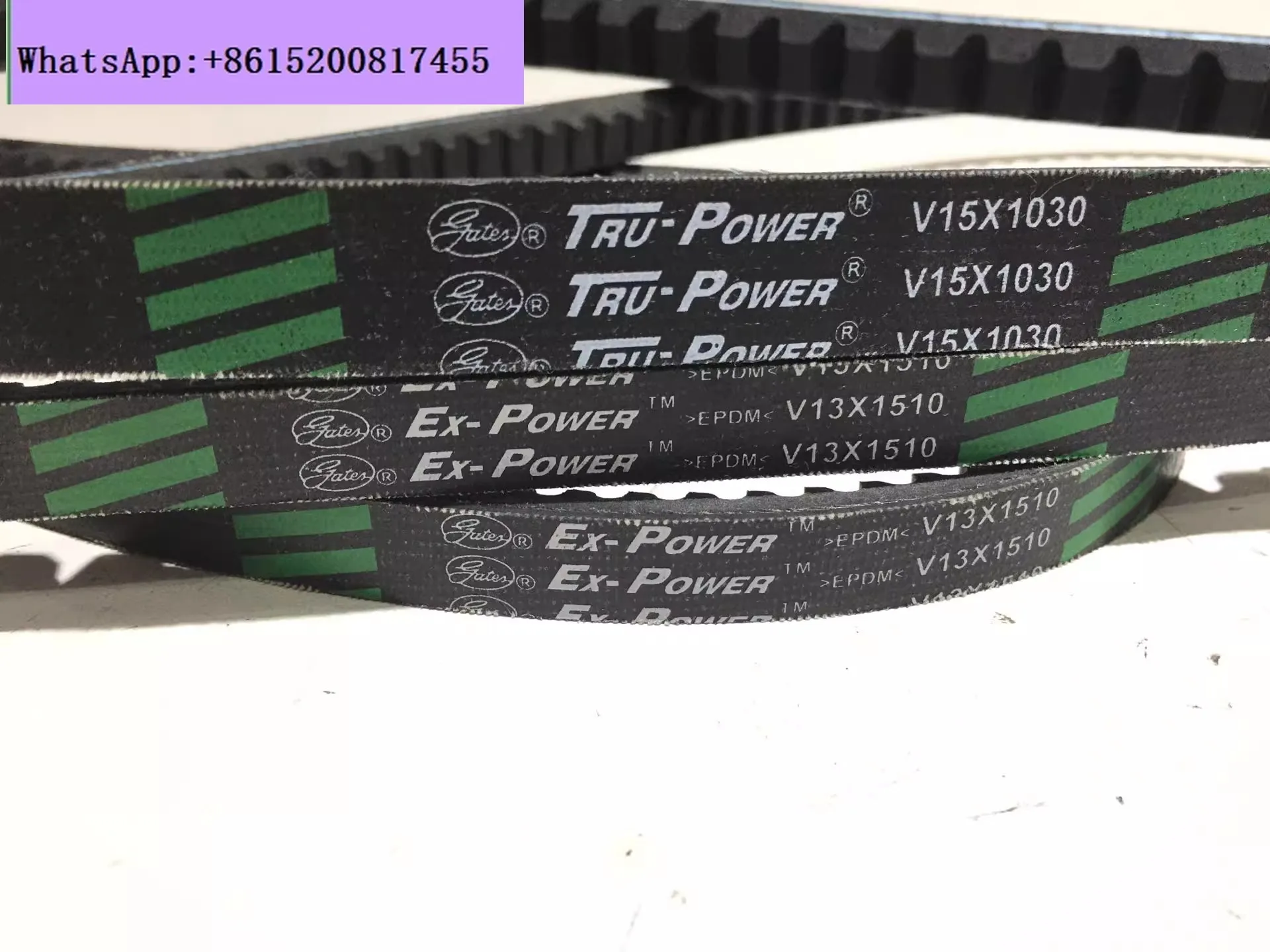 Sabuk generator, sabuk kipas, sabuk AC