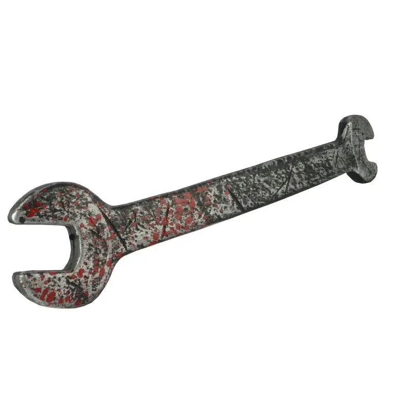 男性用ハロウィンプラスチックレンチ、ゾンビシミュレーション、小道具