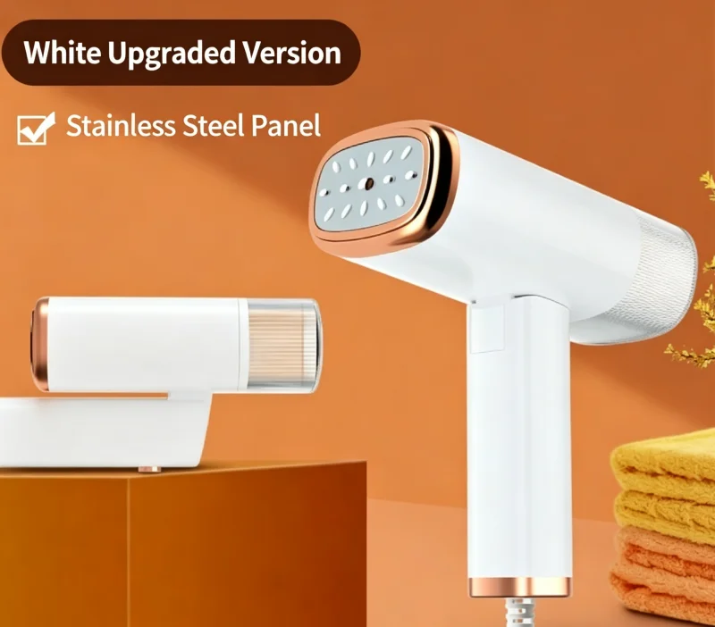 Portable Folding Mini Handheld Garment Steamer Wet and Dry Ironing Machine for Home and Travel Use