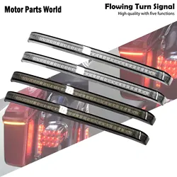 2pcs/set LED Brake Lights Motorcycle Saddlebag Flowing Turn Signal Lamp For Harley Touring Road Glide Electra Glide 2014-2022