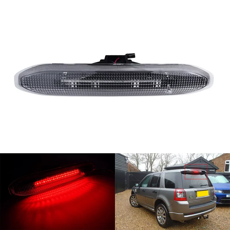 Car Rear High Third Brake Stop Light Stop Brake Tailight Fit For 2006-2014 Land Rover Freelander 2 LR2 L359 Driving Warning Lamp