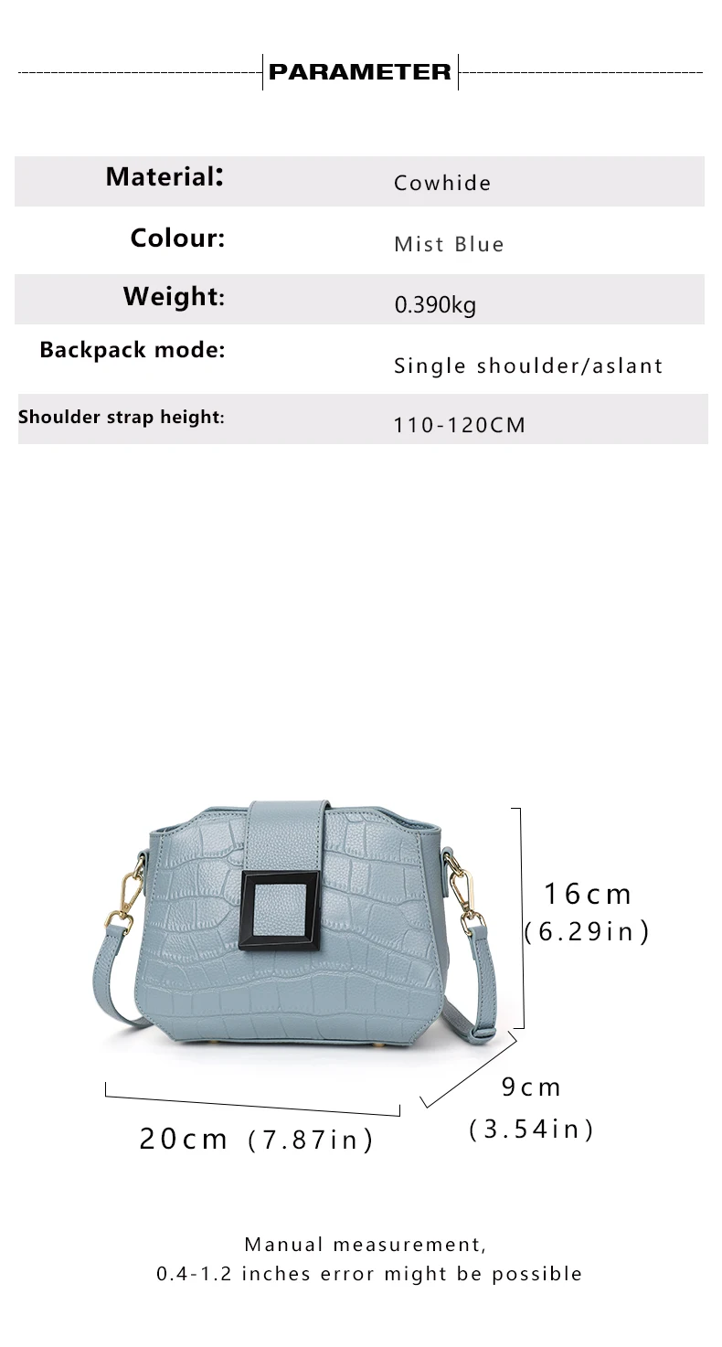 Aidanni Damen-Umhängetasche aus echtem Leder, 2026 Sommer Neue Trendige Vielseitige Schultertasche, Kleine Handtasche aus Rindsleder der obersten Schicht – Detail 6