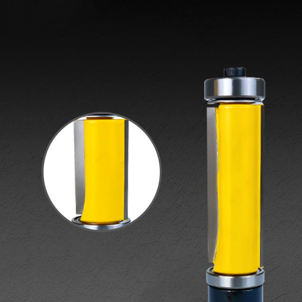 

Woodworking milling cutter set 5 pieces alloy double edged slotting cutter for slotting chamfering with 14 shank