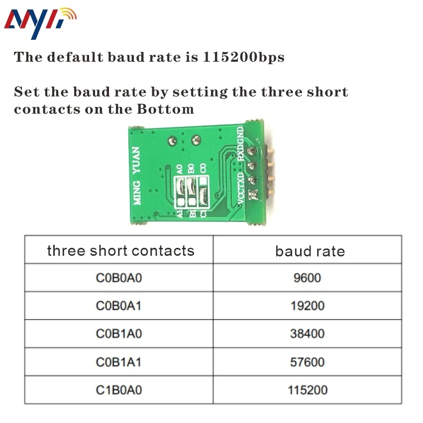 TTL ke IrDA seri modul Transceiver inframerah laju hingga 115.2 kbit/s Infrared SIR inframerah