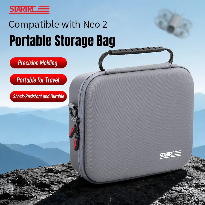 For DJI NEO 2 Body Storage Bag Handbag Carrying Case PU Waterproof And Drop-proof Portable For DJI Neo 2 Box Drone Accessories