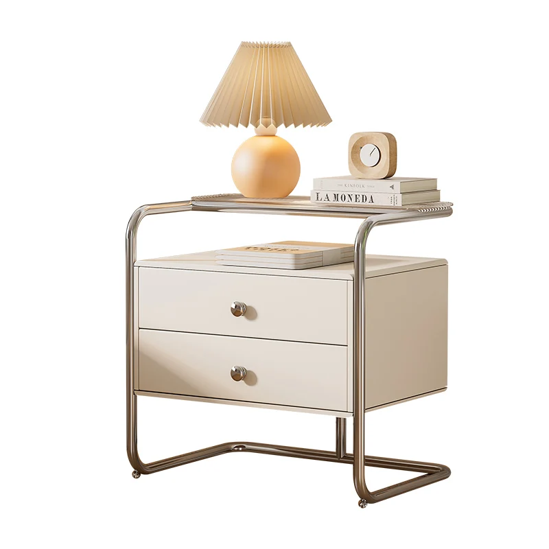 رف الكتب، حامل طاولة بجانب السرير، أدراج خشبية لغرفة النوم، طاولة بجانب السرير، أثاث مريح من Muebles De Dormitorio