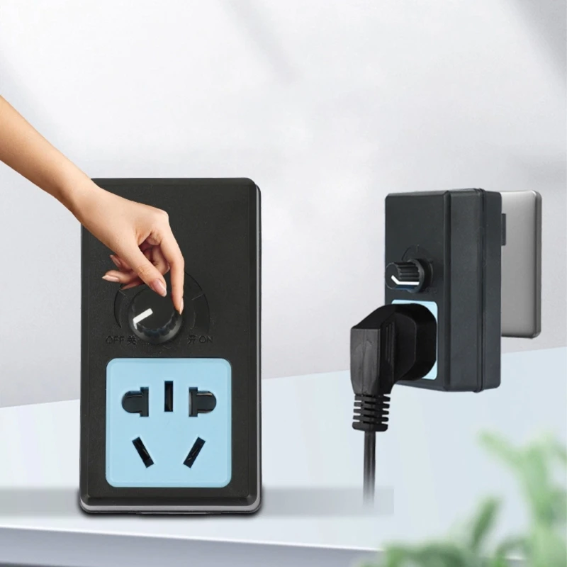 電圧表示付き100V-240V～50V-220Vの調整可能な出力電源アダプタ