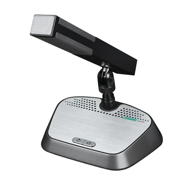 Gooseneck desktop audio wireless conference microphone systems Dante Hand in hand table conference chairman delegate Microphone