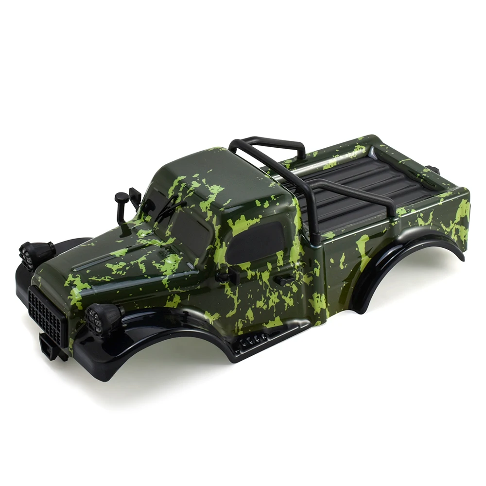 RC クローラー車シェルシミュレーションハードボディシェル 1/18 ダッジピックアップトラックシミュレーションクライミングカーに適しています