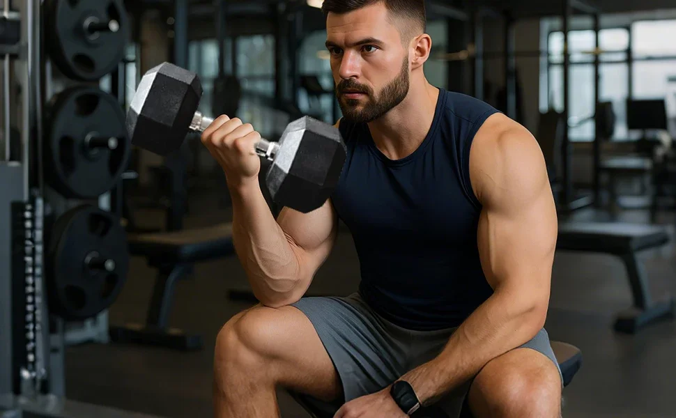 Support de rangement pour haltères hexagonaux pour home gym_voghion.com