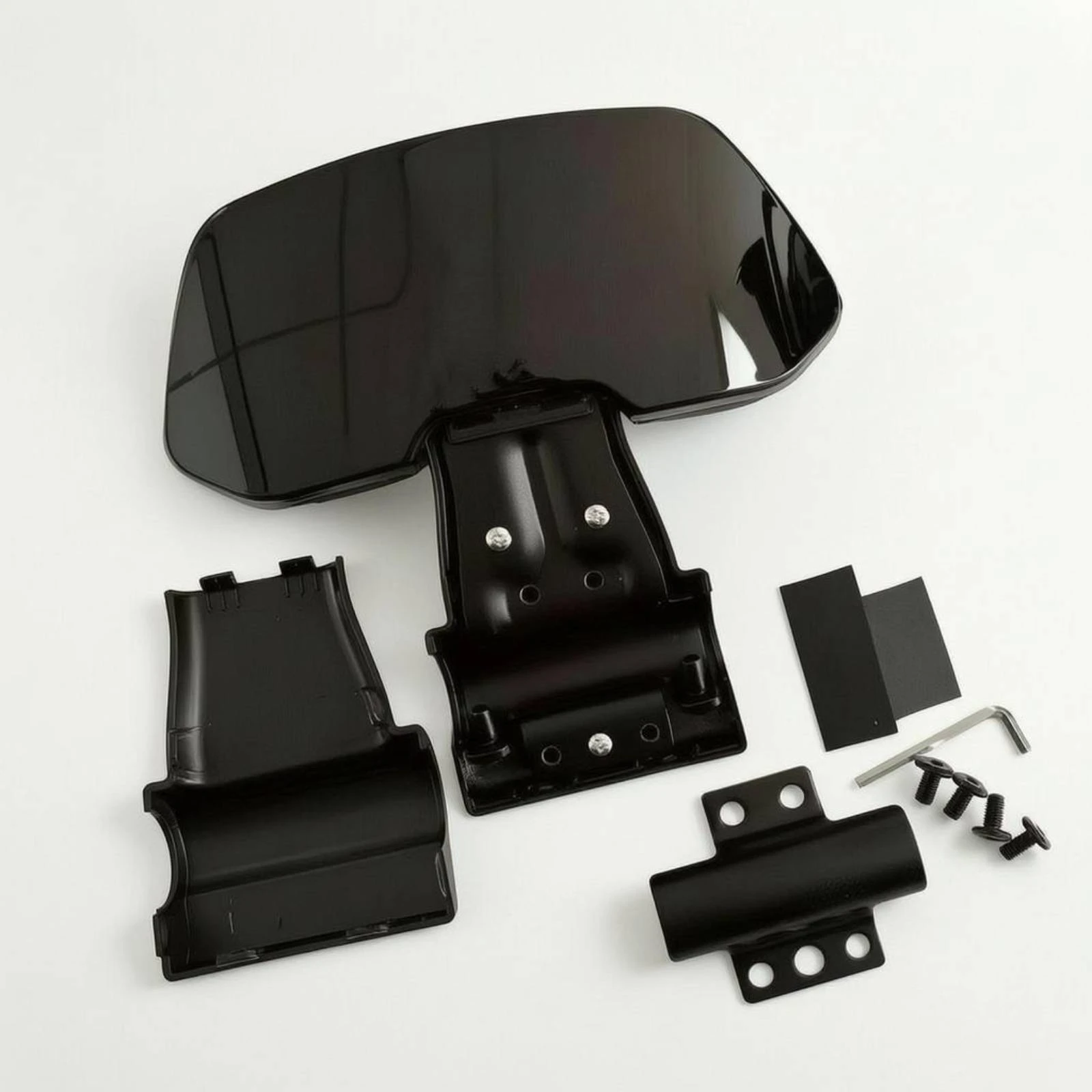 Padded Rear Backrest Waterproof Scooter Backrest Wear-Resistant Shock-Absorbing