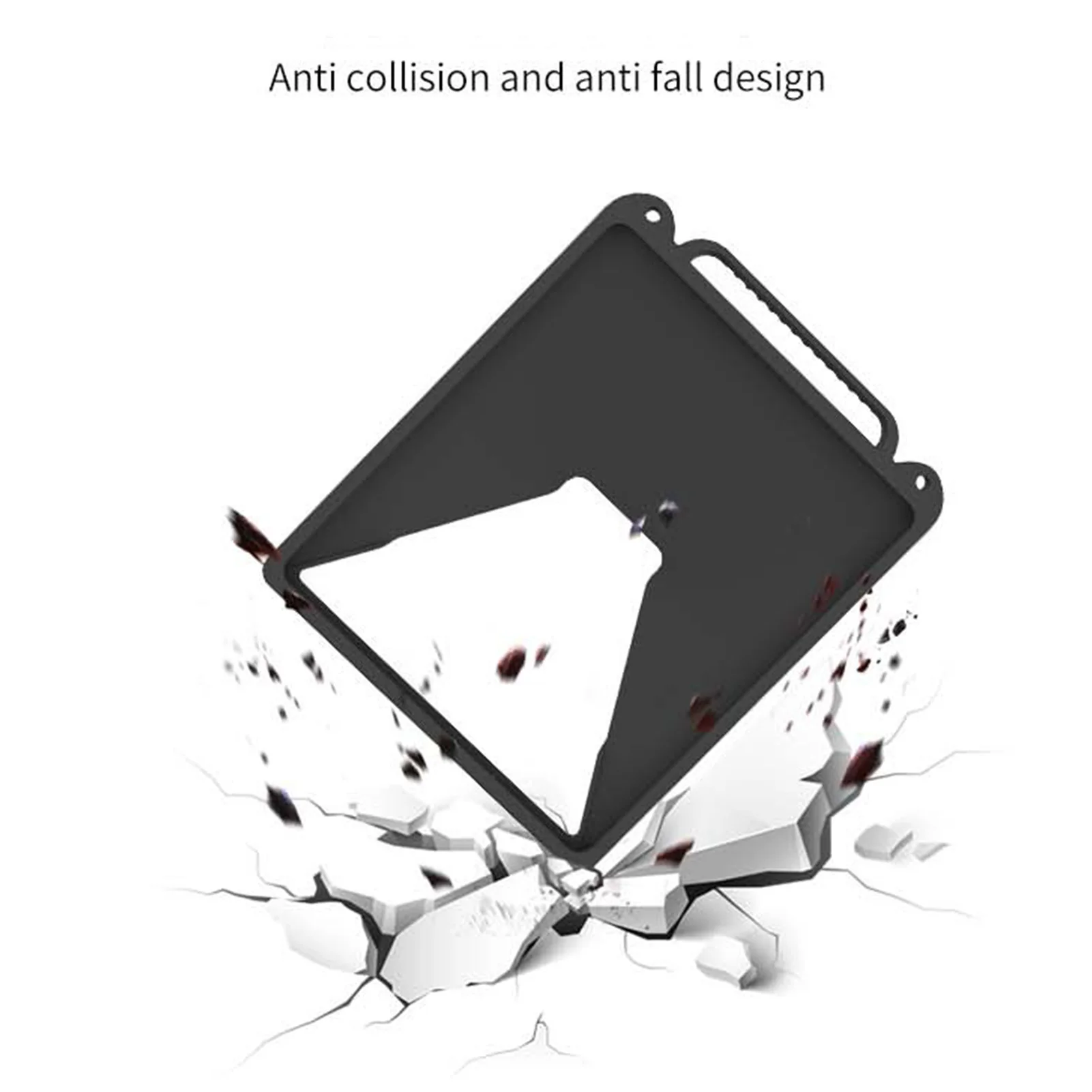 Protective Case for Mini Silicone Protective Case for Mini Antenna Device Portable Storage Carrying Case with Handle and Hooks