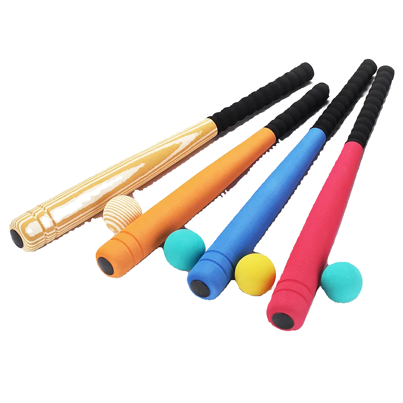 

Children's Baseball Bat Soft Sponge Plastic Kindergarten Softball Bat Toy Rubber Prop Training Set Baseball Bat