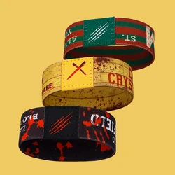 Quote Series Bracelet For Women Men Halloween Horror Movie Stretch Wristband Bracelet Bangles Hand Jewelry Holiday Gifts