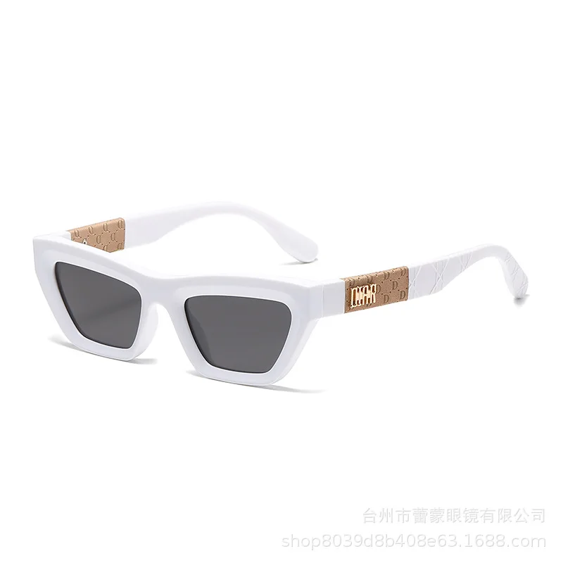 

Дизайнерские поляризационные солнцезащитные очки «кошачий глаз», подиум, хип-хоп, модные, премиум-качество, защита от ультрафиолета, модные женские и мужские очки, популярный аксессуар