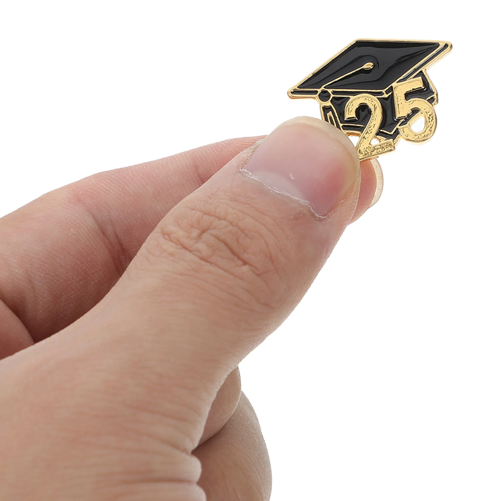 5 stks Afstuderen Cap Broche Elegant Ontwerp Zinklegering Klasse Revers Pin School Student Badge 2025 Souvenir