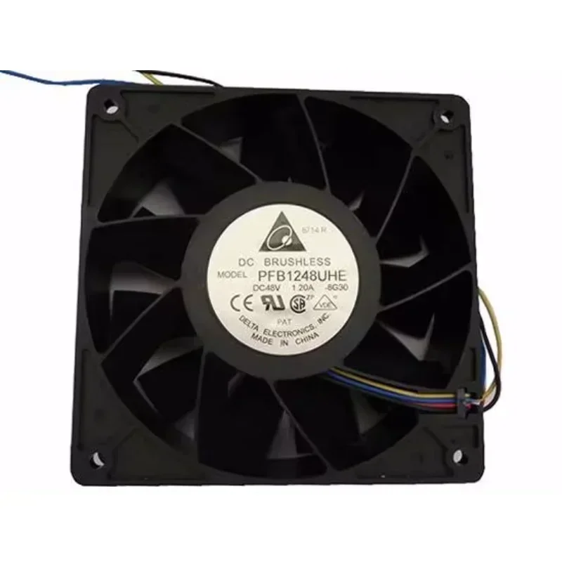 

Delta Electronics PFB1248UHE BG30 DC 48V 1.20A 120x120x38mm Server Cooling Fan